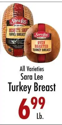 Garden Fresh Market All Varieties Sara Lee Turkey Breast offer
