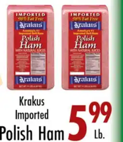 Garden Fresh Market Krakus Imported Polish Ham offer