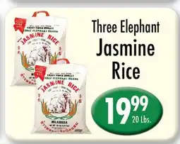 Garden Fresh Market Three Elephant Jasmine Rice offer