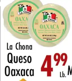 Garden Fresh Market La Chona Queso Oaxaca offer