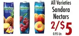Garden Fresh Market All Varieties Sandora Nectars offer