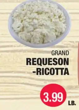 Carnicerias Jimenez GRAND REQUESON - RICOTTA offer