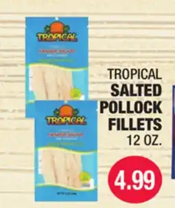 Carnicerias Jimenez TROPICAL SALTED POLLOCK FILLETS offer