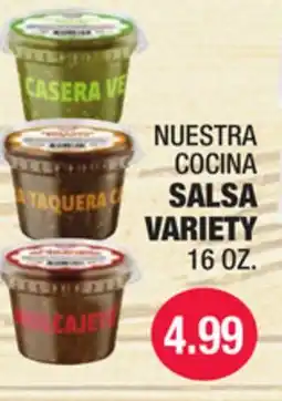 Carnicerias Jimenez NUESTRA COCINA SALSA VARIETY offer