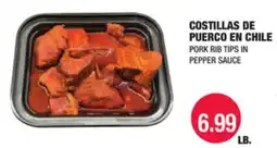 Carnicerias Jimenez PORK RIB TIPS IN PEPPER SAUCE offer