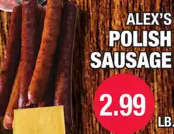 Carnicerias Jimenez ALEX'S POLISH SAUSAGE offer