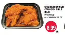Carnicerias Jimenez CHICHARRON CON CARNE EN CHILE ROJO offer