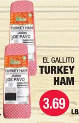 Carnicerias Jimenez EL GALLITO TURKEY HAM offer