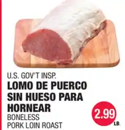 Carnicerias Jimenez LOMO DE PUERCO SIN HUESO PARA HORNEAR offer