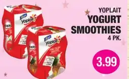 Carnicerias Jimenez YOPLAIT YOGURT SMOOTHIES offer