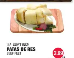 Carnicerias Jimenez U.S. GOV'T INSP. PATAS DE RES offer