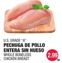 Carnicerias Jimenez WHOLE BONELESS CHICKEN BREAST offer