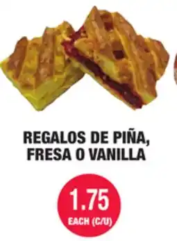Carnicerias Jimenez REGALOS DE PIÑA, FRESA O VANILLA offer