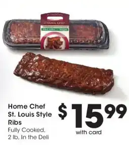 Ralphs Home Chef St. Louis Style Ribs offer