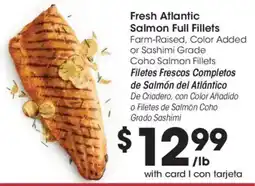 Ralphs Fresh Atlantic Salmon Full Fillets offer