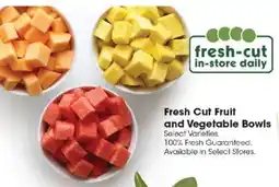 Ralphs Ecco fresh-cut fruit and vegetable bowls offer