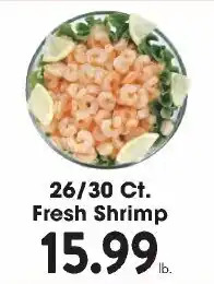 Great Valu Markets Fresh Shrimp offer