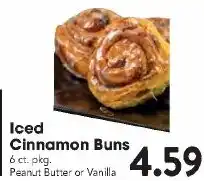 Great Valu Markets Iced Cinnamon Buns offer