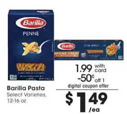 Ralphs Barilla Pasta offer