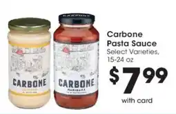 Ralphs Carbone pasta sauce offer