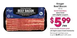 Ralphs Kroger beef bacon offer