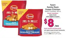 Ralphs Tyson family pack frozen chicken offer
