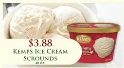 Econofoods Kemps ice cream scrounds offer