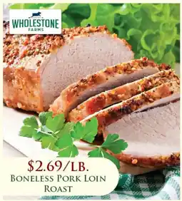 Econofoods Wholestone Farms Boneless Pork Loin Roast offer