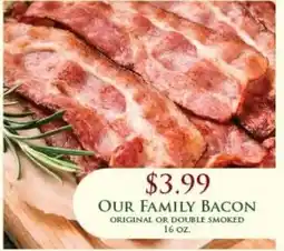 Econofoods Our Family Bacon offer