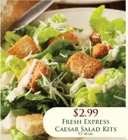 Econofoods Fresh Express Caesar Salad Kits offer