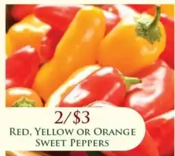 Econofoods Red, Yellow Or Orange Sweet Peppers offer