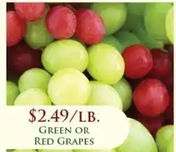 Econofoods Green Or Red Grapes offer