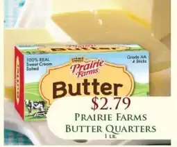 Econofoods Prairie Farms Butter Quarters offer