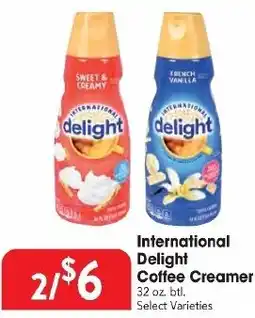 Great Valu Markets International Delight Coffee Creamer offer
