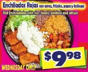 Enchiladas Rojas