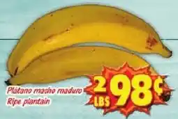 Savers Cost Plus Ripe plantain offer
