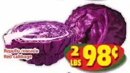 Savers Cost Plus Red cabbage offer