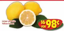 Savers Cost Plus Yellow lemon offer