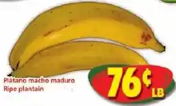 Savers Cost Plus Ripe plantain offer