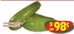 Savers Cost Plus Mexican squash offer