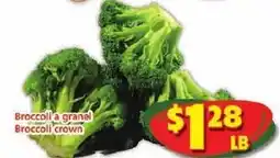 Savers Cost Plus Broccoli crown offer