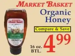 DeMoulas Market Basket Market Basket organic honey offer