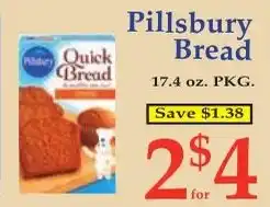 DeMoulas Market Basket Pillsbury quick bread offer