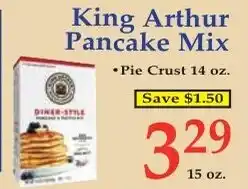DeMoulas Market Basket King Arthur Pancake Mix offer