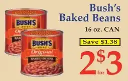 DeMoulas Market Basket Bush's baked beans offer