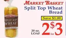 DeMoulas Market Basket Market Basket split top wheat bread offer