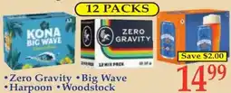 DeMoulas Market Basket Zero Gravity Big Wave Harpoon Woodstock offer
