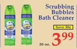 DeMoulas Market Basket Scrubbing Bubbles Bath Cleaner offer
