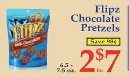 DeMoulas Market Basket Flipz Chocolate Pretzels offer