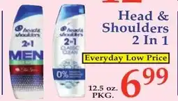 DeMoulas Market Basket Head & Shoulders 2 In 1 offer